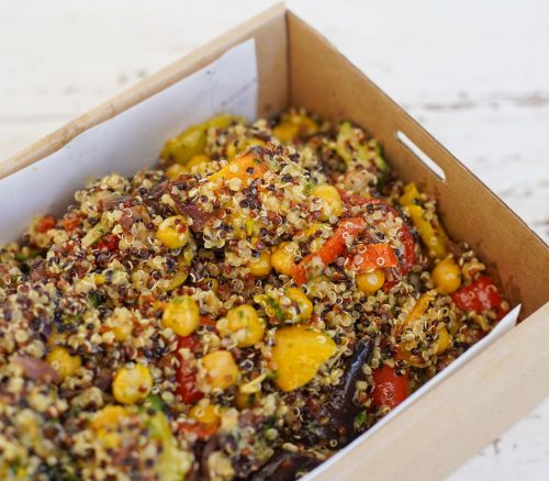 Gattings, Food online, Quinoa with chickpea & grilled vegetables
