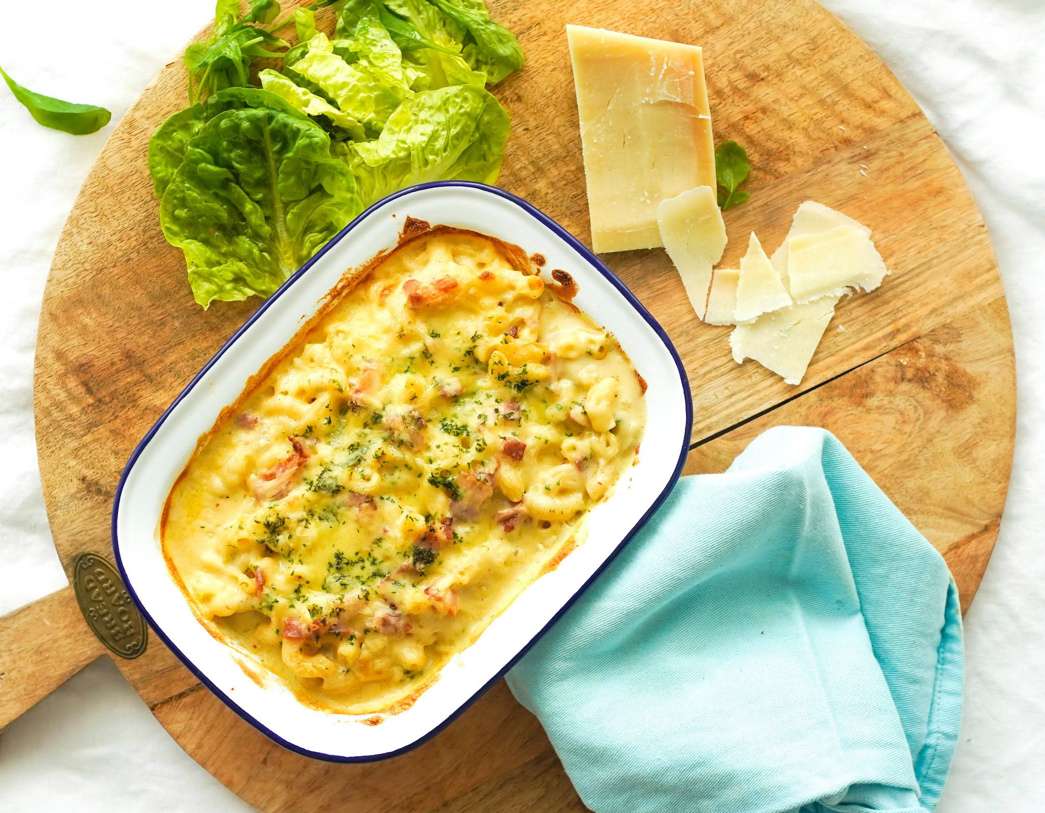 Ultimate Macaroni Cheese (Vegetarian or with Bacon, Medium or Large